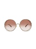 61MM Round Sunglasses