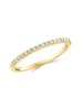 14K Yellow Gold & 0.17 TCW Diamond Ring