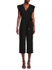 Surplice Neckline Jumpsuit