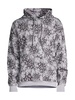 Agave Floral Drawstring Hoodie