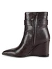 Weslie Point Toe Wedge Ankle Boots