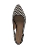 Papina Houndstooth Slingback Pumps