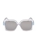 55MM Square Sunglasses