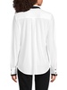 Contrast Collar Shirt