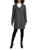 Herringbone Wool-Blend Coat