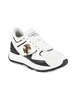 Logo Leather Low Top Running Sneakers