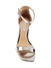 89MM Metallic Ankle Strap Sandals