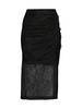 Stephana Ruched Midi Skirt