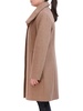 Convertible Collar Wool Blend Coat