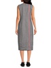 Solid Wool & Cashmere Midi Dress