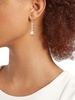 Naomi 18K Rhodium Plated Brass & Cubic Zirconia Drop Earrings