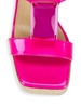 Leather Platform Espadrille Sandals