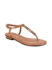 Cornelia Logo T-Strap Sandals