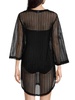 Mesh Mini Coverup Dress