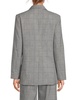 Houndstooth Open Front Blazer