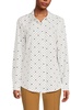 Dot Print Monogram Shirt