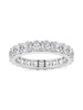 14K White Gold & 3 TCW Diamond Ring