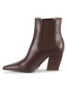 Sloane 83MM Point Toe Leather Ankle Boots