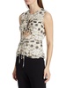 Nome Cutout Silk Blend Top