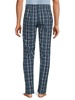 Seersucker Plaid Flat Front Pants