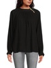 Neil Embellished Button Blouse