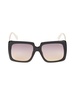 58MM Square Sunglasses