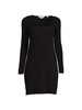 Squareneck Mini Sheath Dress