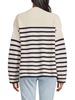 Claudia Striped Merino Wool Blend Sweater