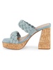 Gemma Braided Block Heel Sandals