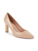 Mylah Block Heel Leather Pumps