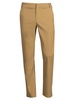 Solid Flat Front Pants