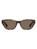 MOS130/S 55MM Buckle Cat Eye Sunglasses