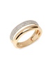 14K Yellow Gold & 0.32 TCW Diamond Pavé Ring