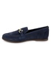 Morgan Leather Riding Bit Suede Loafers