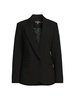 Solid Single Brasted Blazer