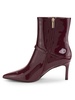 68MM Nellie Patent Leather Ankle Boots