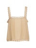 Alessandra Silk-Blend Camisole