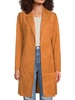 Suede Open Front Jacket