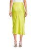 Adrienne Satin Wrap Midi Skirt