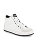 Logo Leather High Top Sneakers