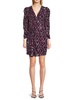 Sola Surplice Sequin Mini Dress