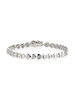 Jordan Rhodium Plated & Cubic Zirconia Tennis Bracelet