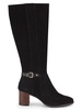 Karla 58MM Stacked Heel Knee Boots