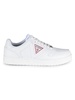 Muveni Logo Faux Leather Sneakers