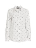 Dot Print Monogram Shirt