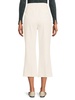 Flat Front Flared Cropped Pants