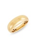 14K Yellow Gold Dome Band Ring