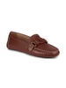 Emmie Knot Leather Driving Loafers