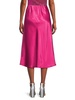 Satin Midi Skirt