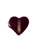 Velvet Heart Logo Wristlet